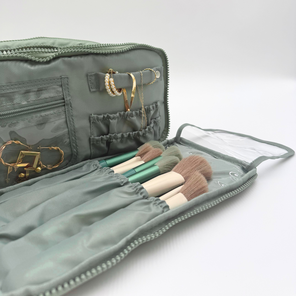 COSMETIC & JEWELRY MULTIUSE POUCH