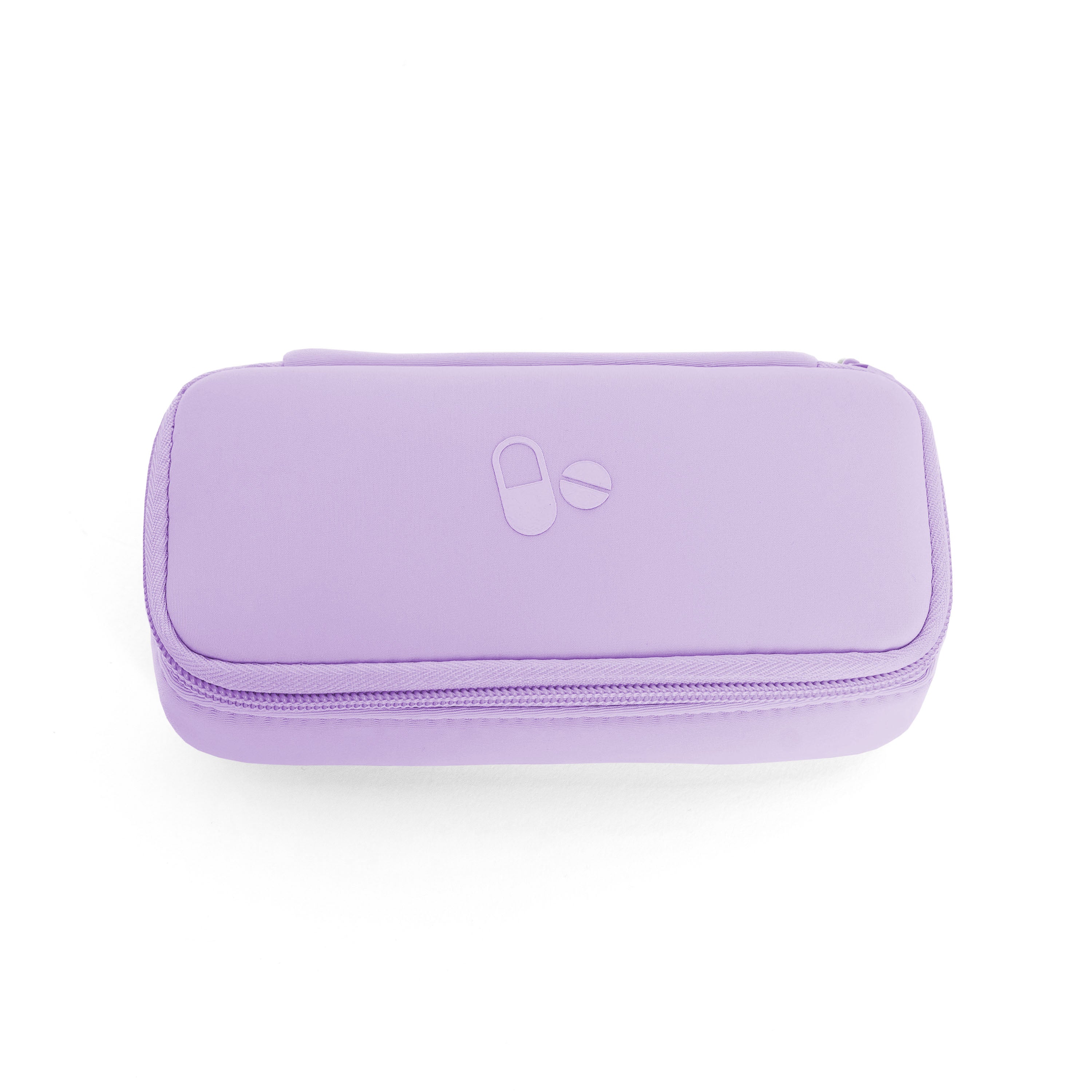 purple lilac vitamin organizer