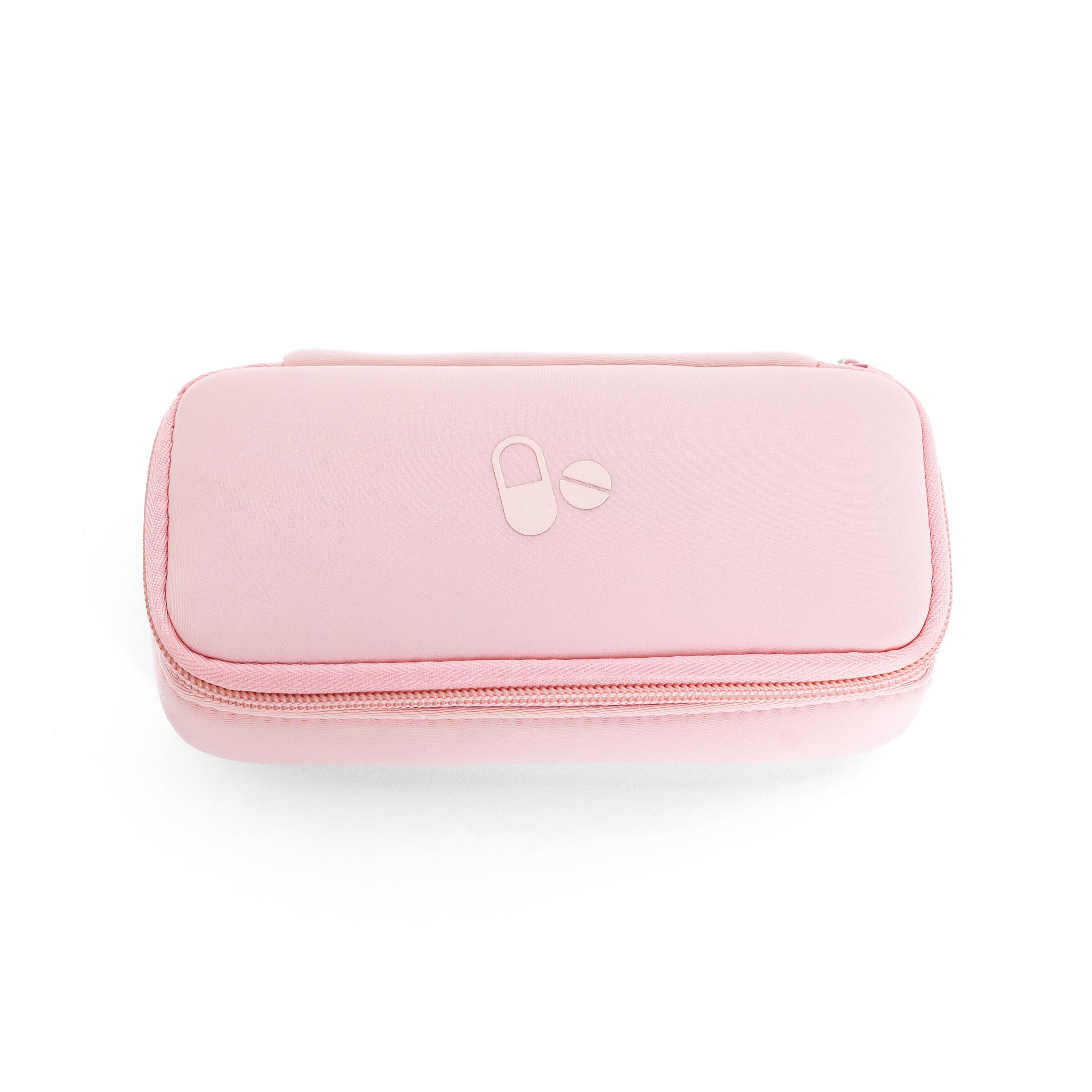 pink vitamin organizer