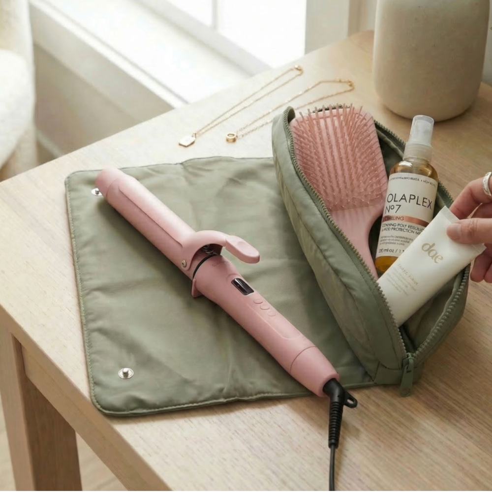 PUFFER LAY FLAT HAIR TOOLS CASE