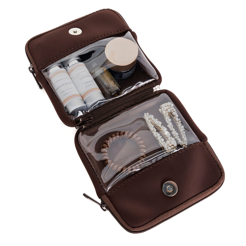 THE DOUBLE DETACHABLE  POUCH