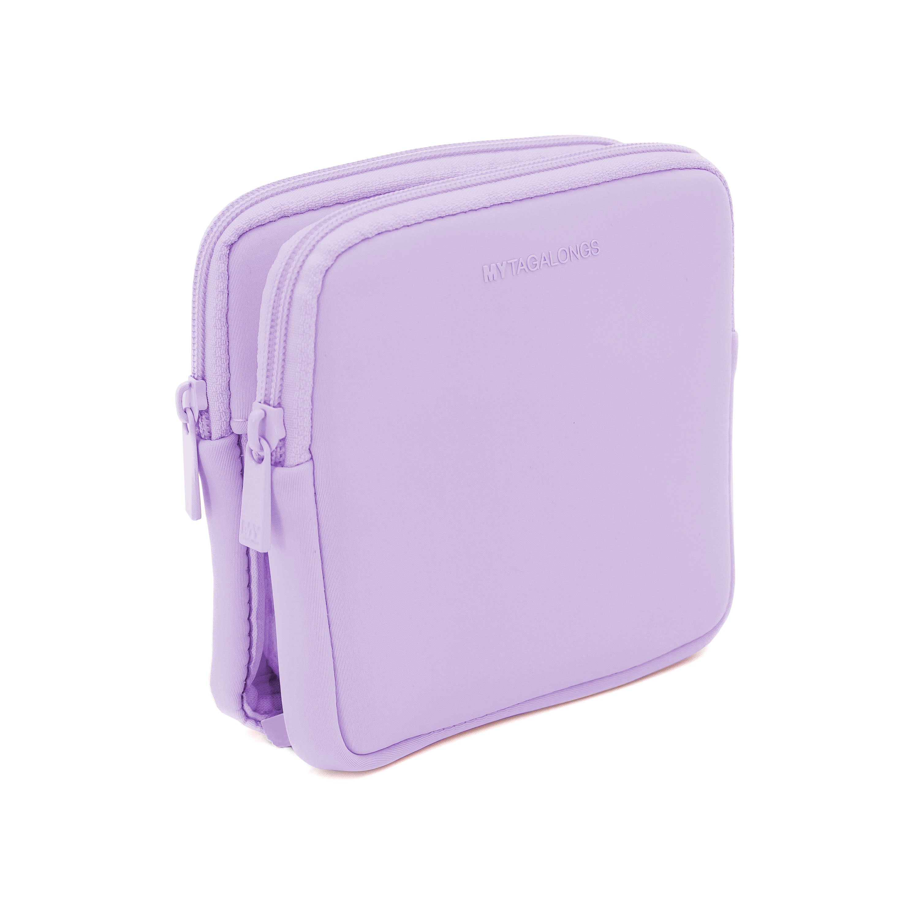 THE DOUBLE DETACHABLE POUCH- ORCHID