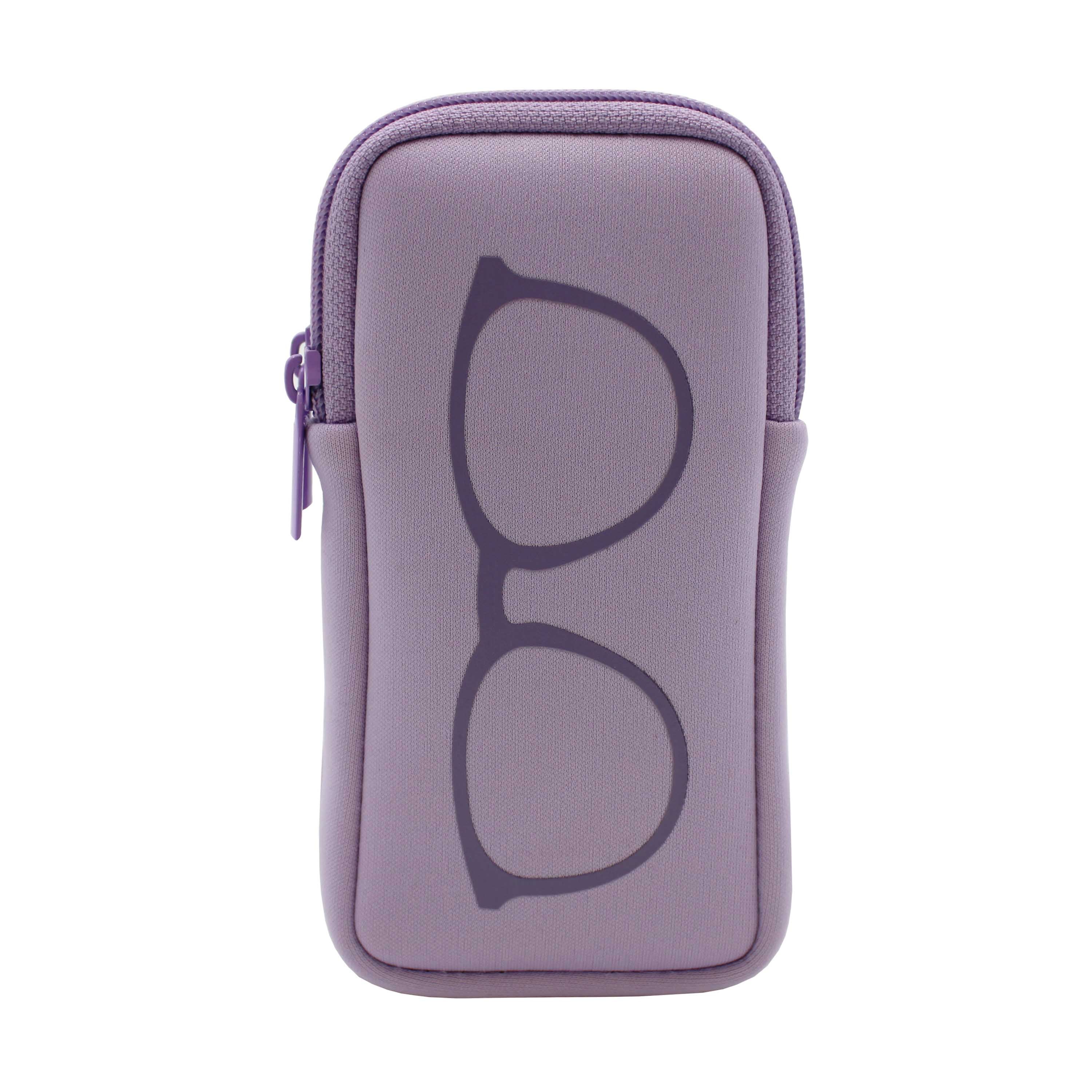 DOUBLE EYEGLASS CASE - LILAC