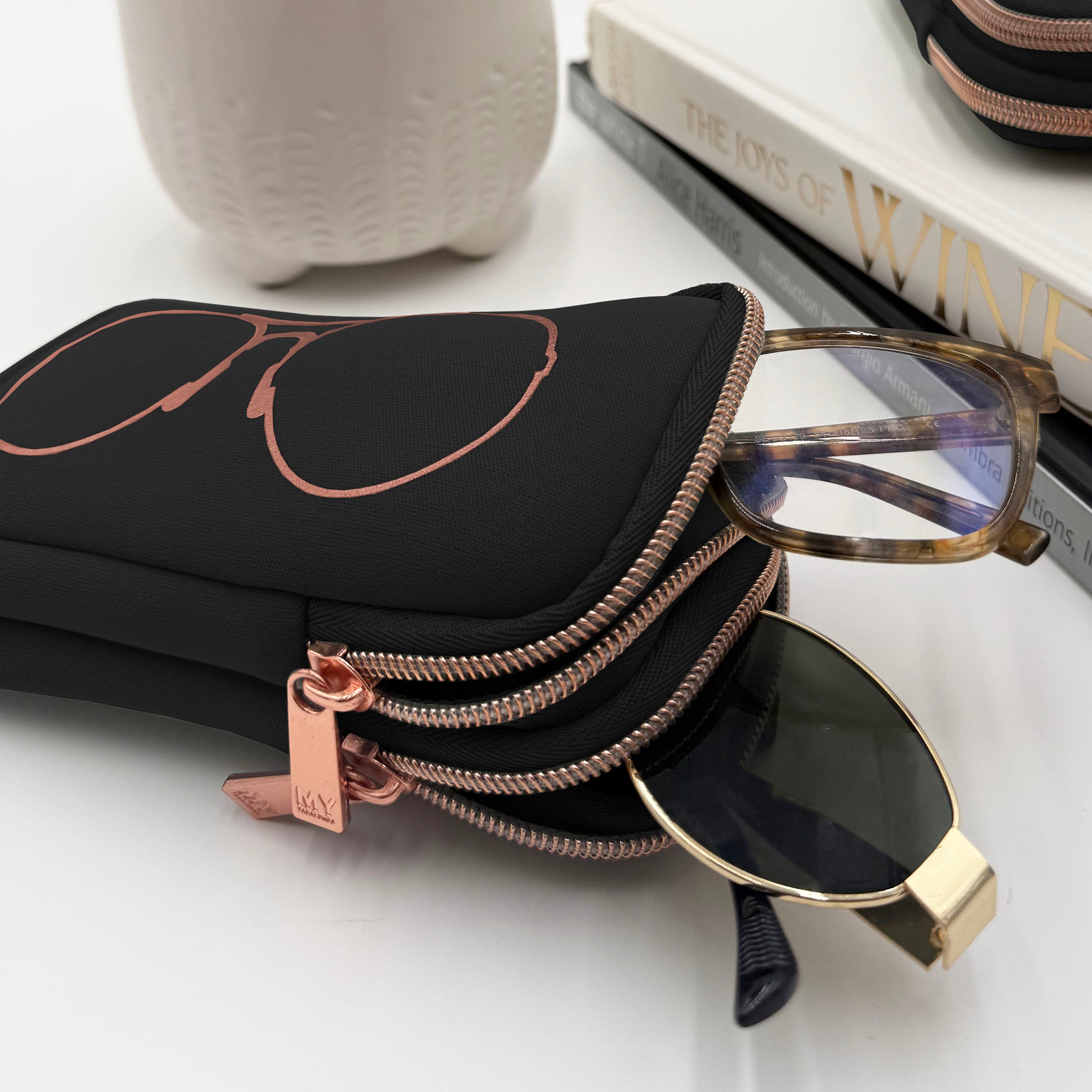 DOUBLE EYEGLASS CASE