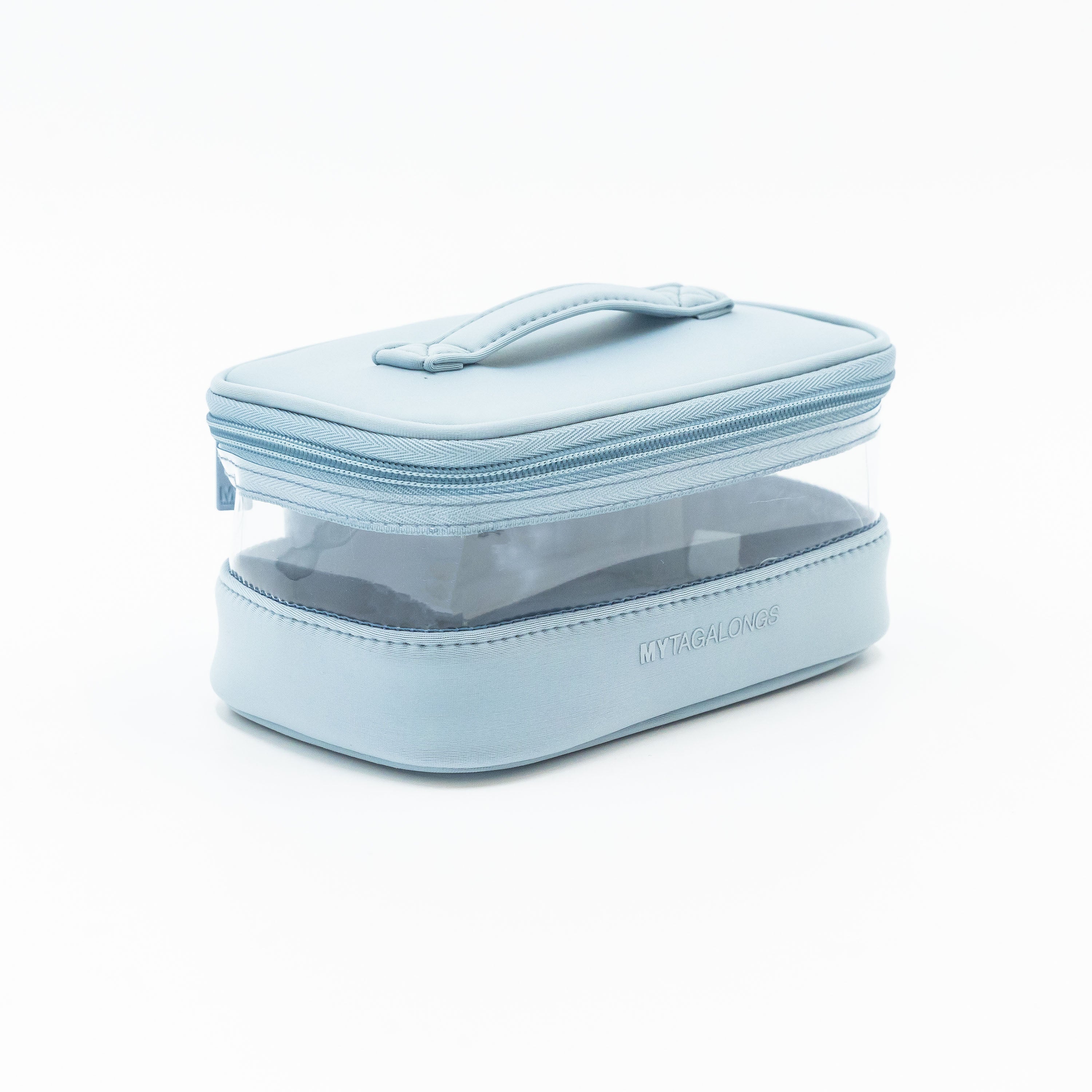 MINI CLEAR TRAIN CASE