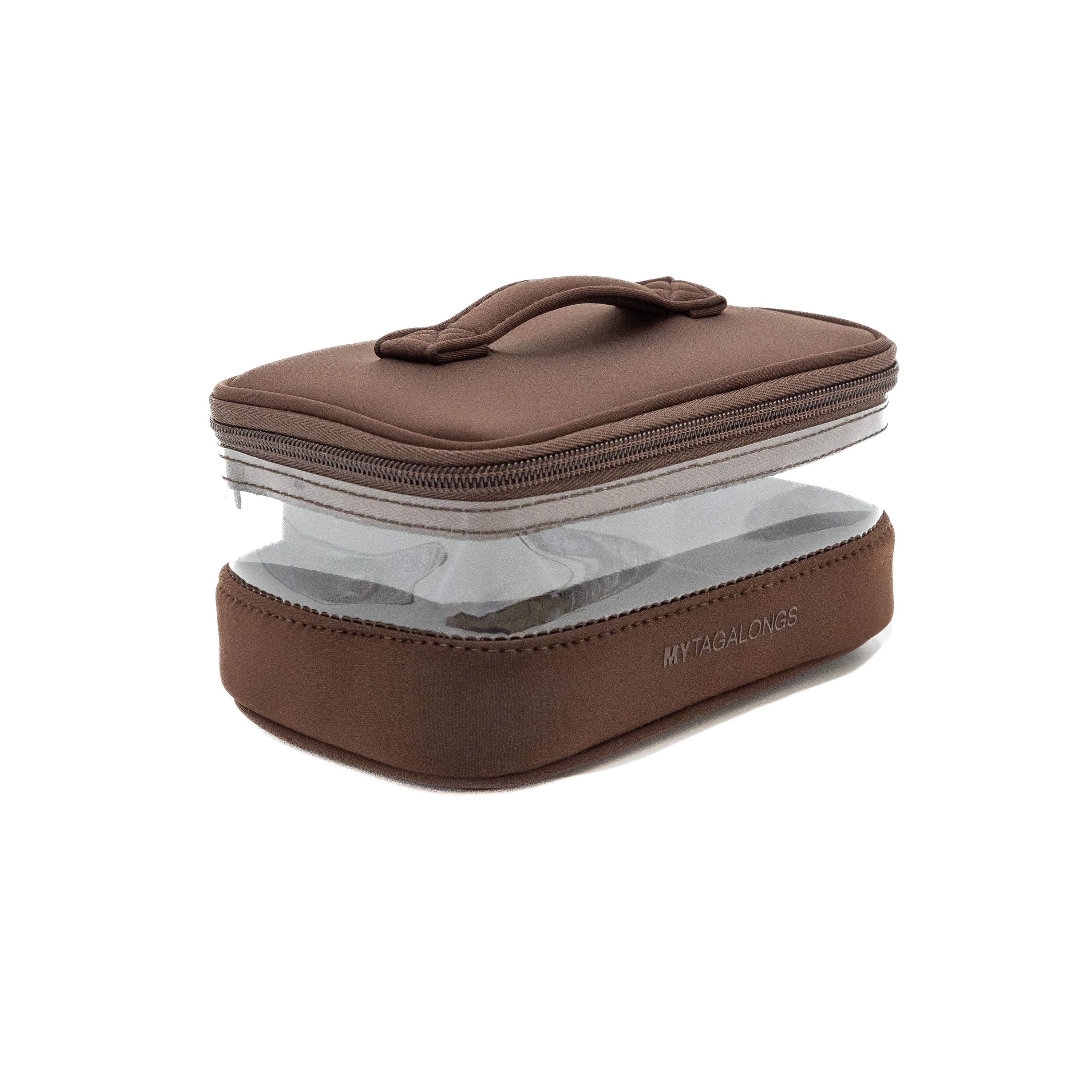 MINI CLEAR TRAIN CASE