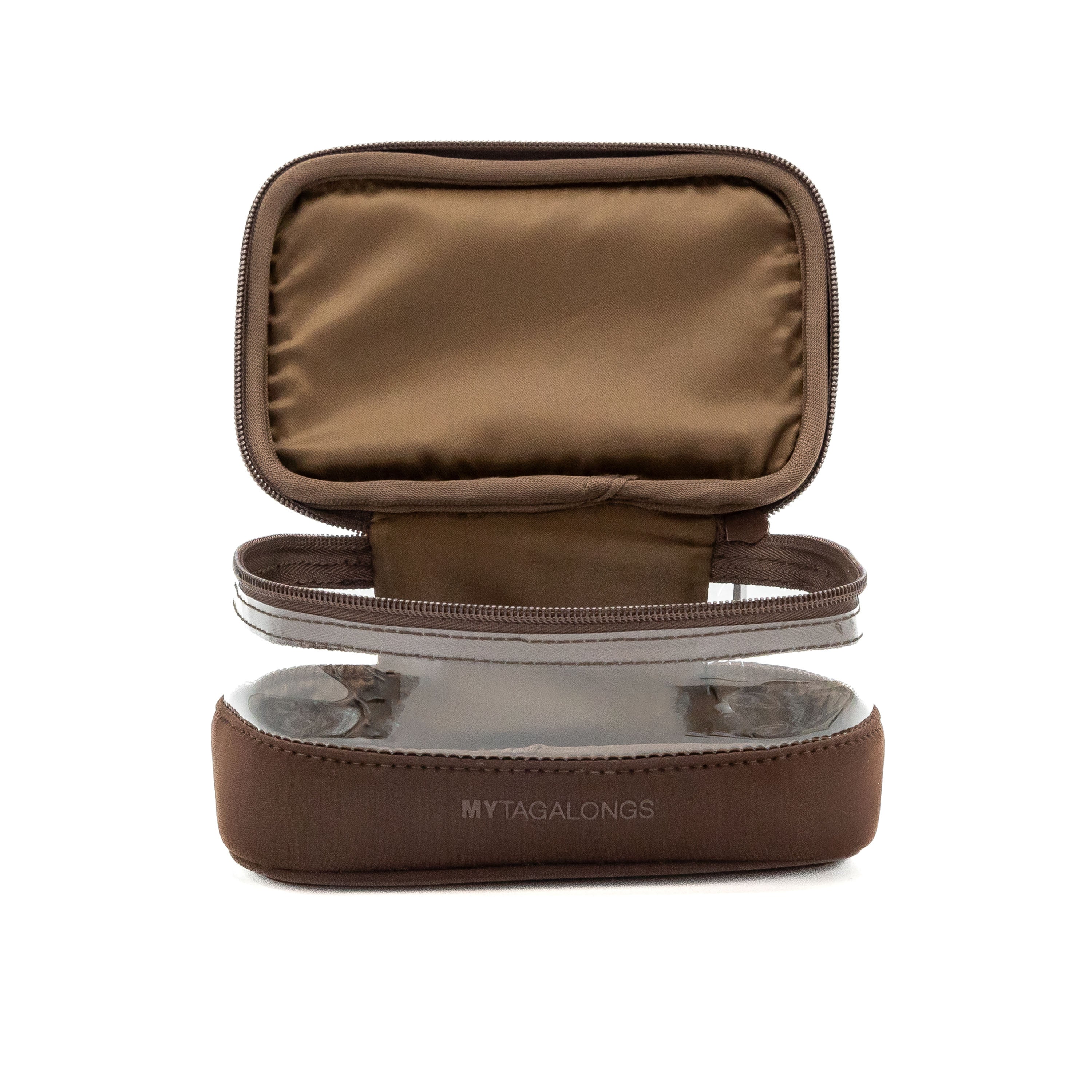 MINI CLEAR TRAIN CASE