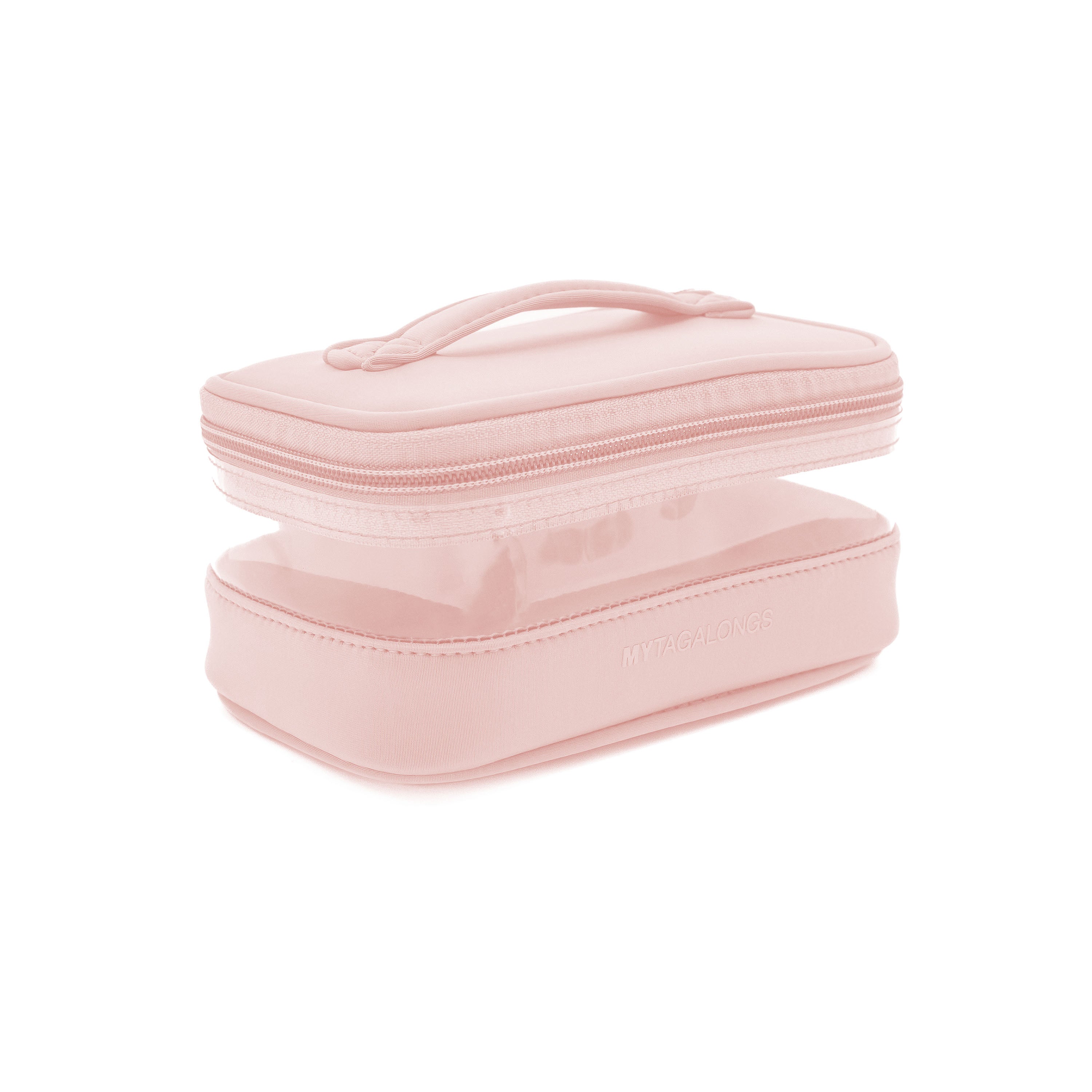 MINI CLEAR TRAIN CASE