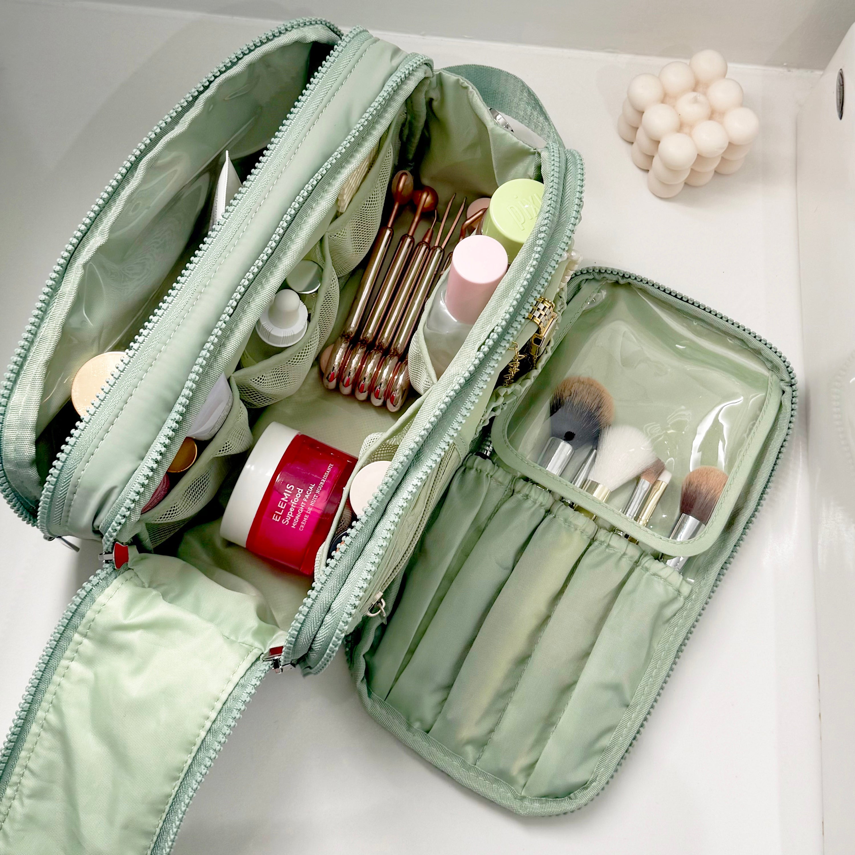 COSMETIC & JEWELRY MULTIUSE POUCH