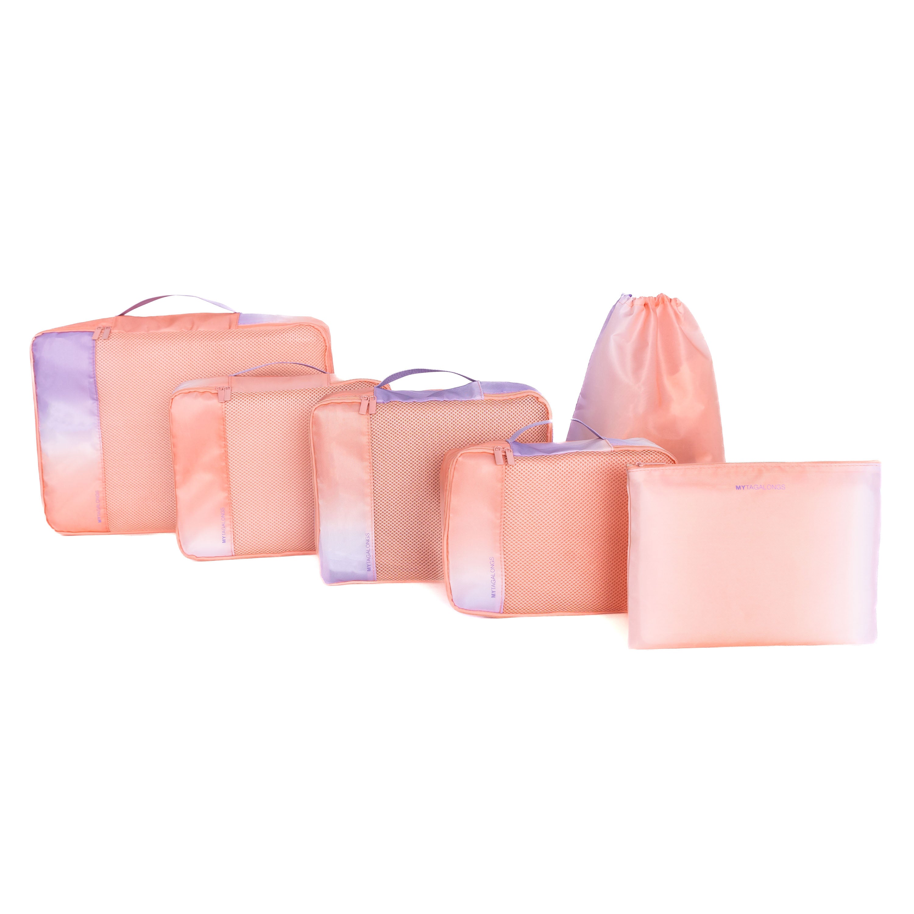 SET OF 6 PACKING PODS- GRADIENT EUPHORIA