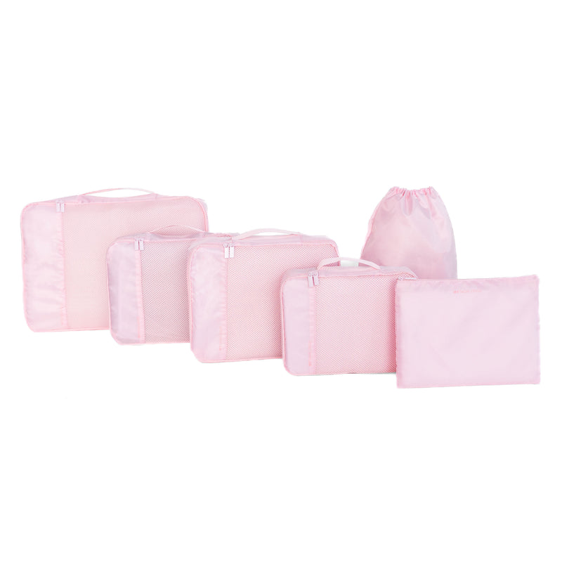 PINK SET OF 6 PACKING PODS