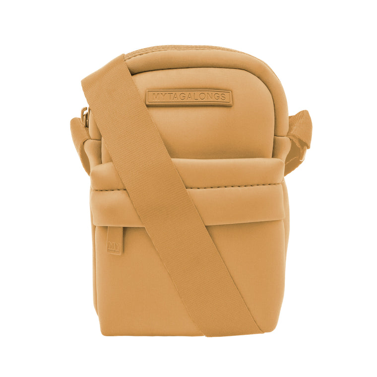 THE MINI CROSS BODY - CARAMEL