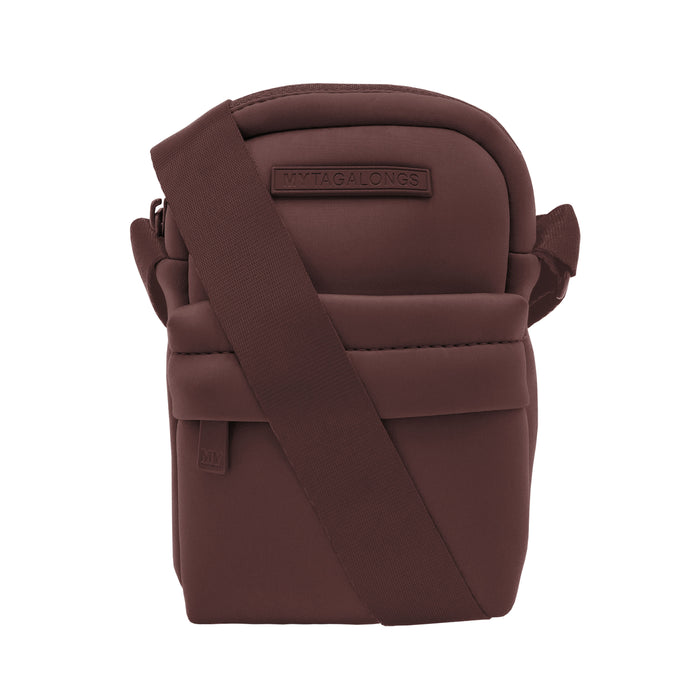 brown mini crossbody bag