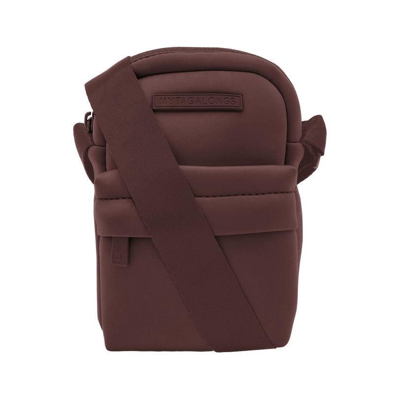 brown mini crossbody bag