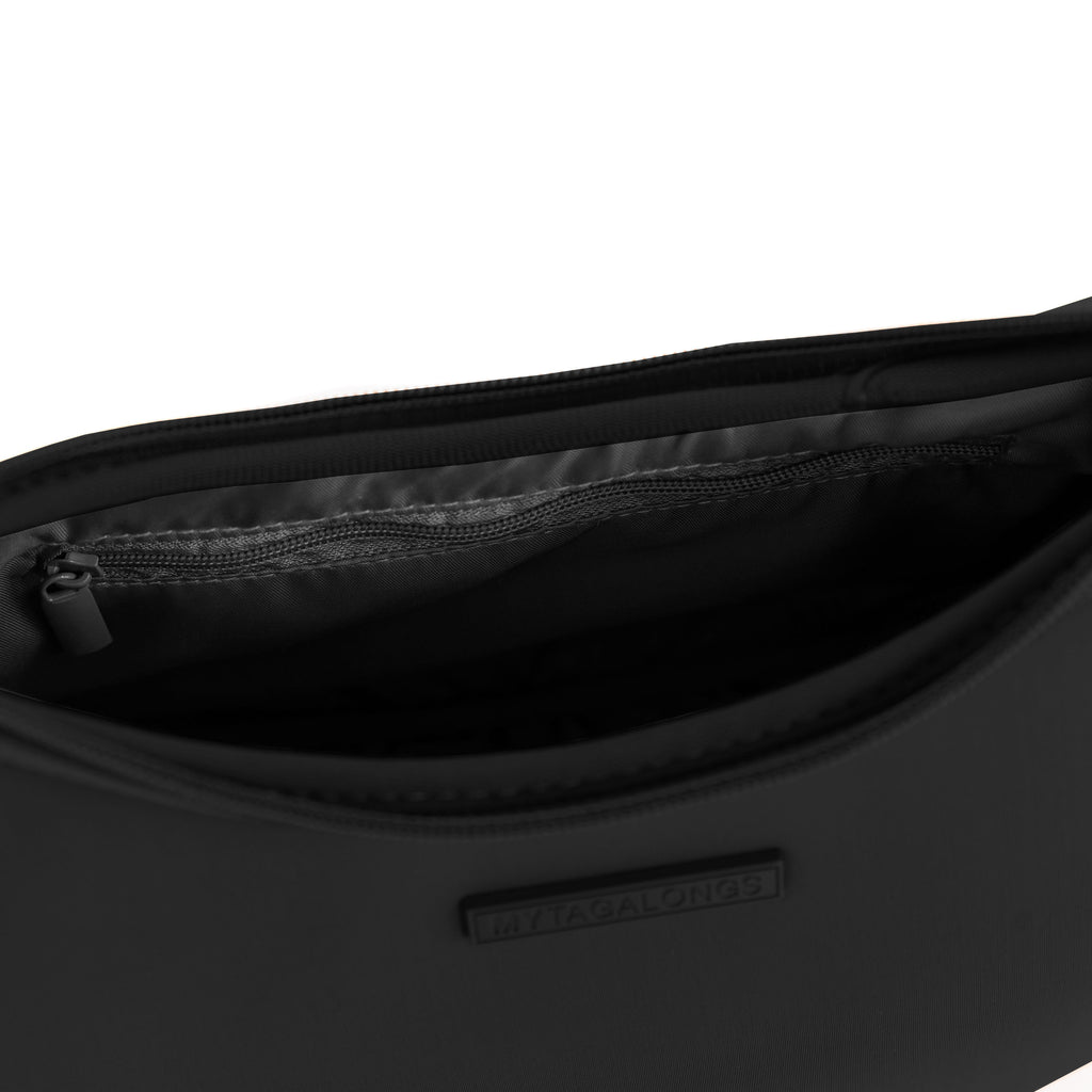 <Telo> CRESCENT クレセント THE CRESCENT CROSSBODY - BLACK – MYTAGALONGS