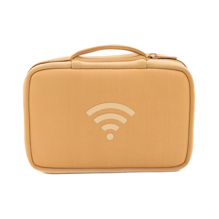 Caramel Cord case and charger case made of Neoprene