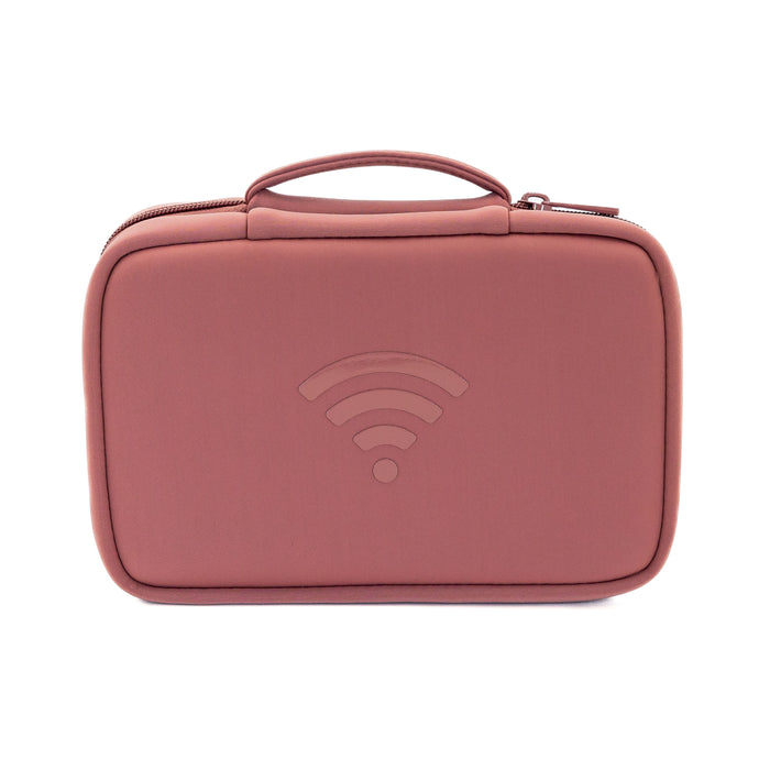 Red Cord case and charger case made of Neoprene