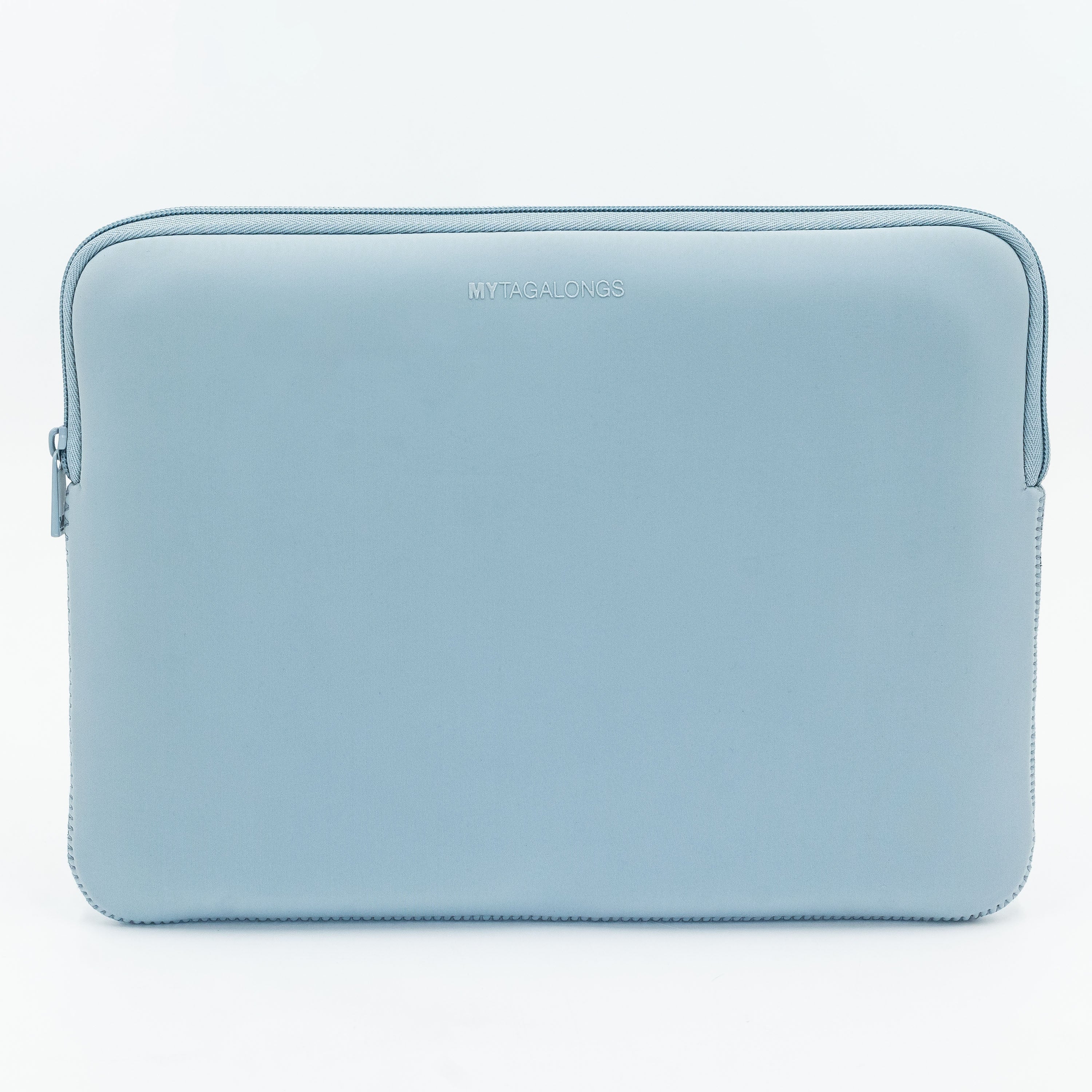 Blue neoprene laptop skin