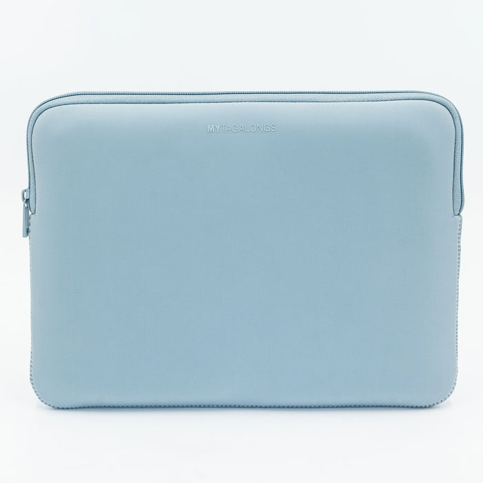 Blue neoprene laptop skin