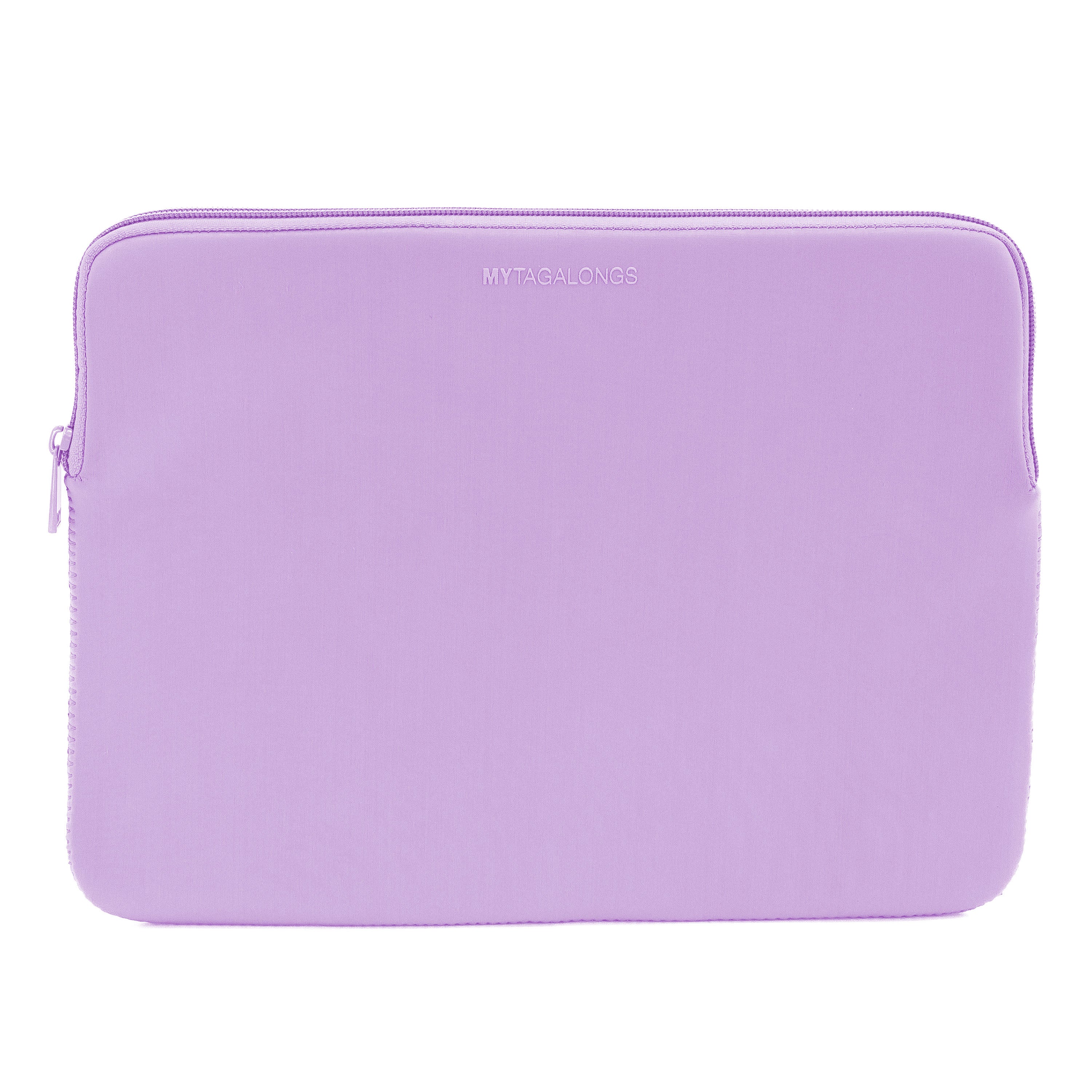 Purple neoprene laptop bag