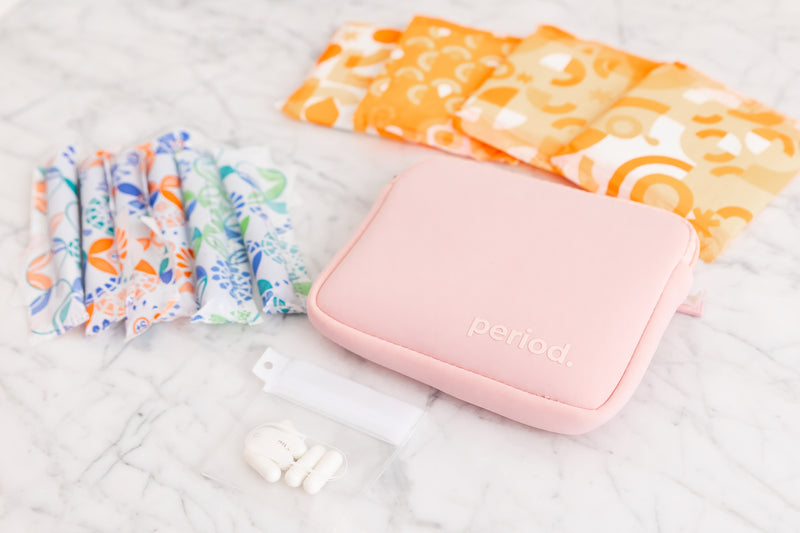 THE PERIOD POUCH -BLACK