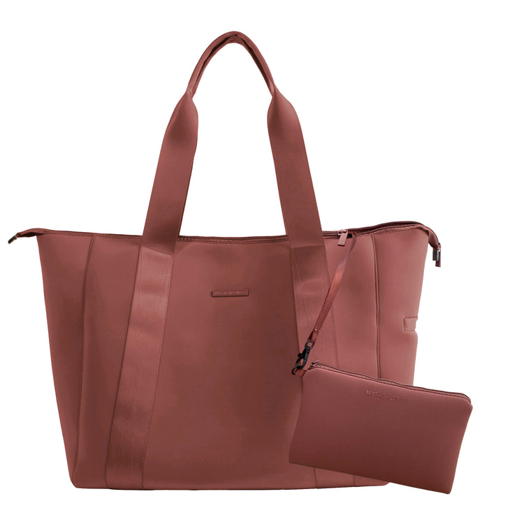 THE WEEKENDER  BAG - DERSERT ROSE