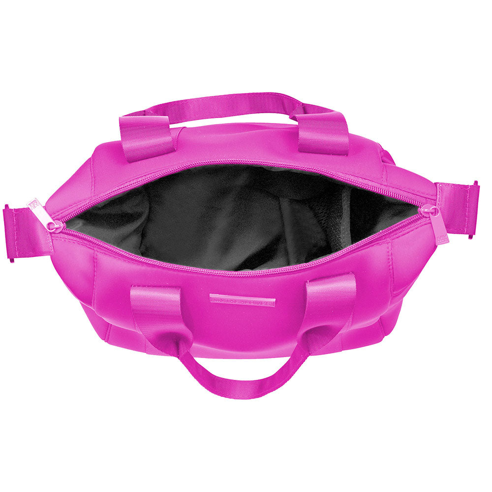Berry mini tote bag with handles made of neoprene