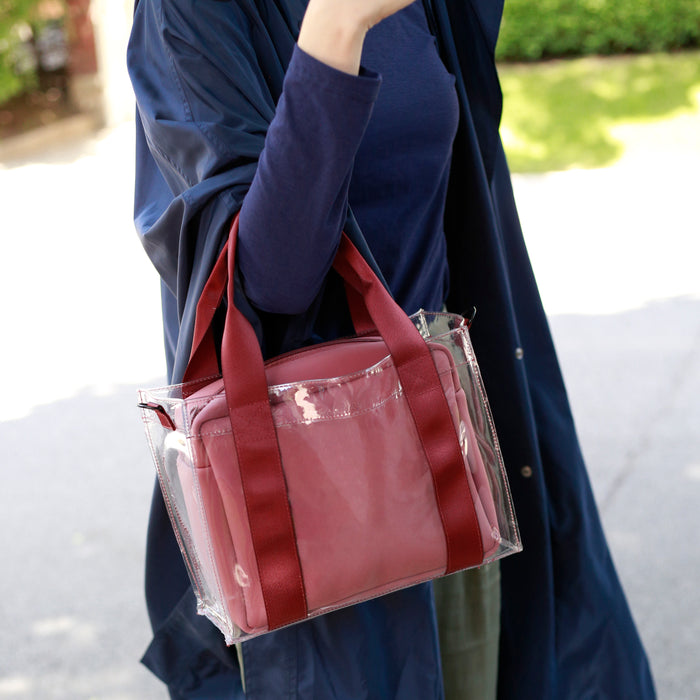 THE 2 PIECE LUNCH TOTE WITH INSERT -  DESERT ROSE