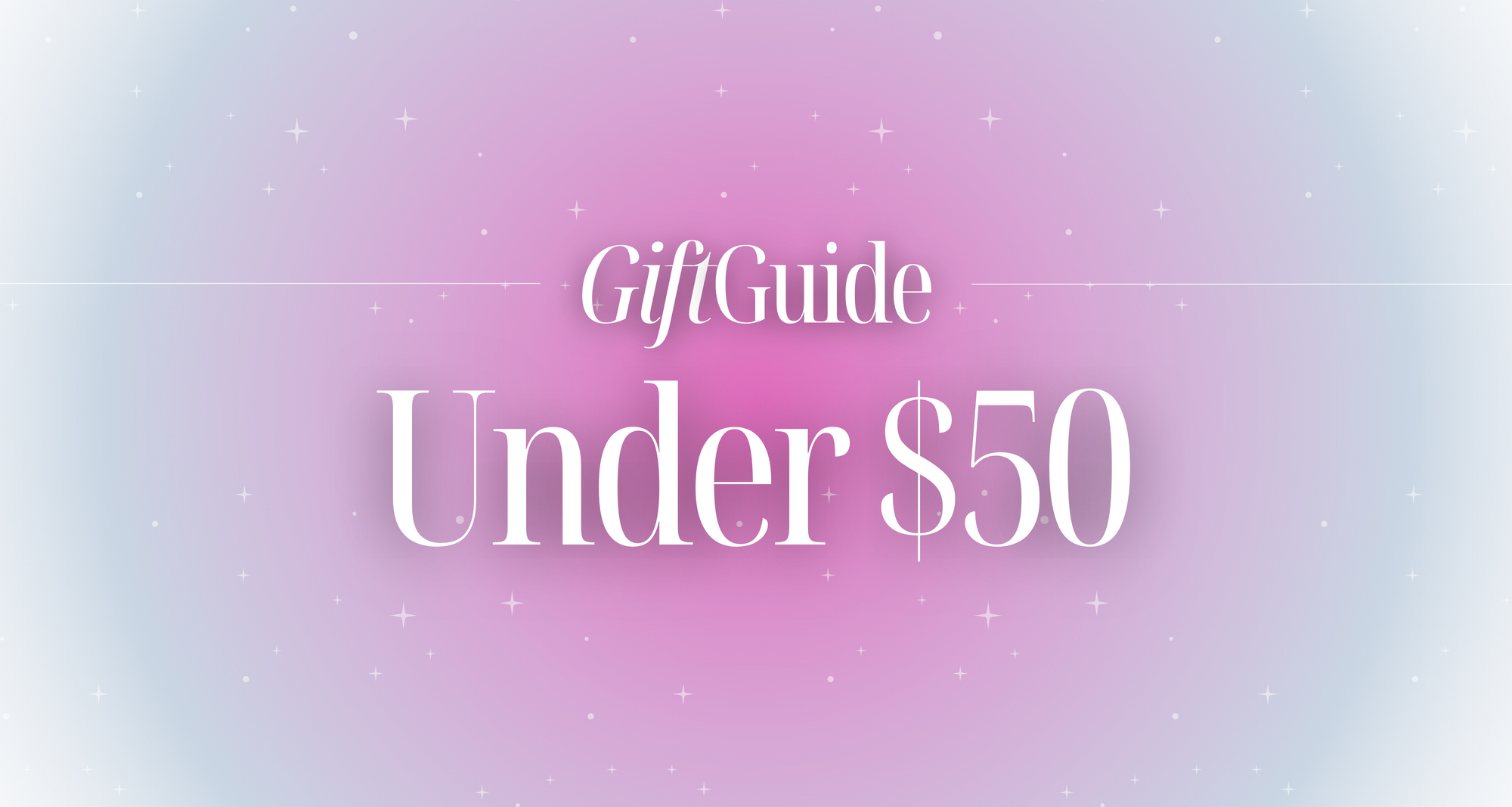 Gift Guide under $50