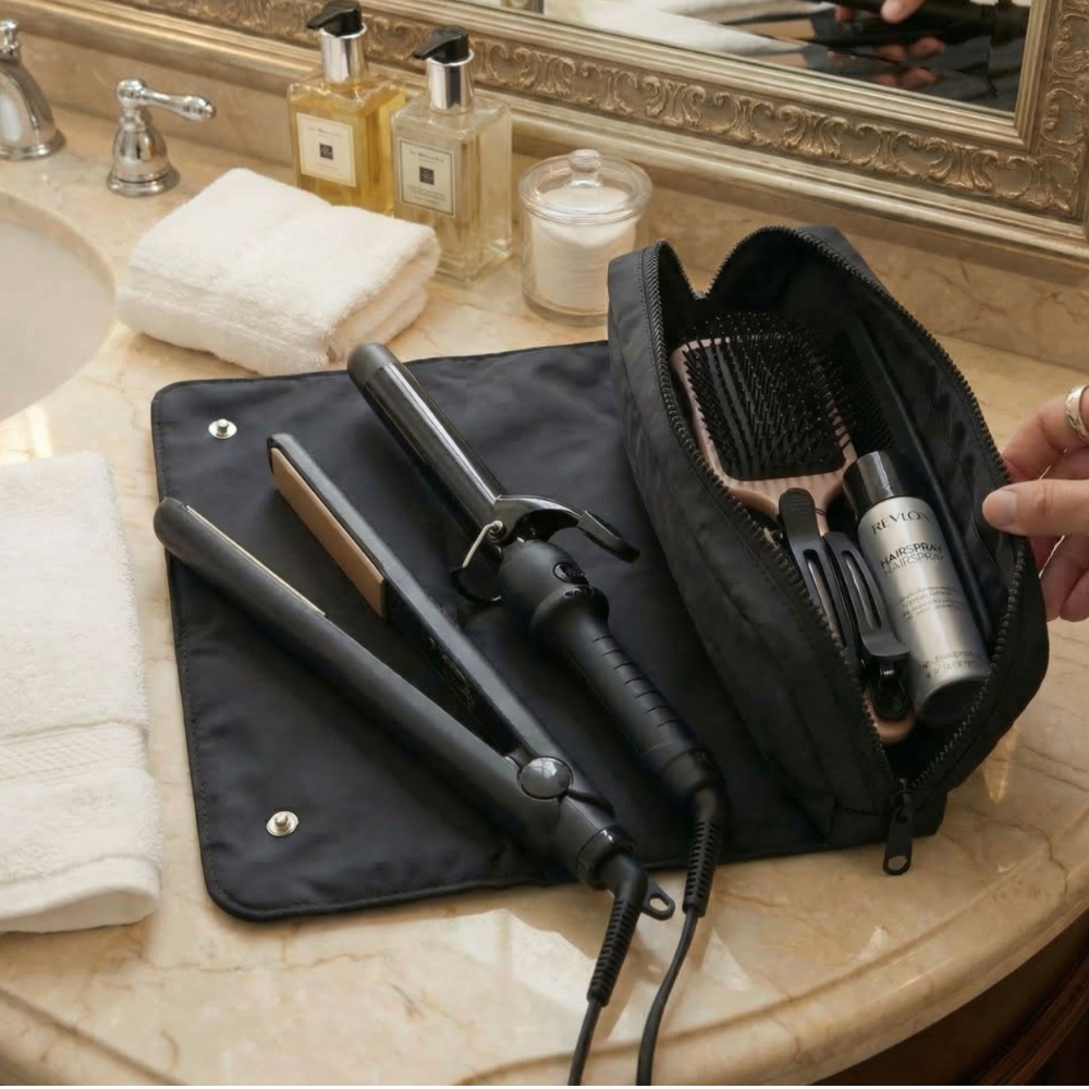 PUFFER LAY FLAT HAIR TOOLS CASE