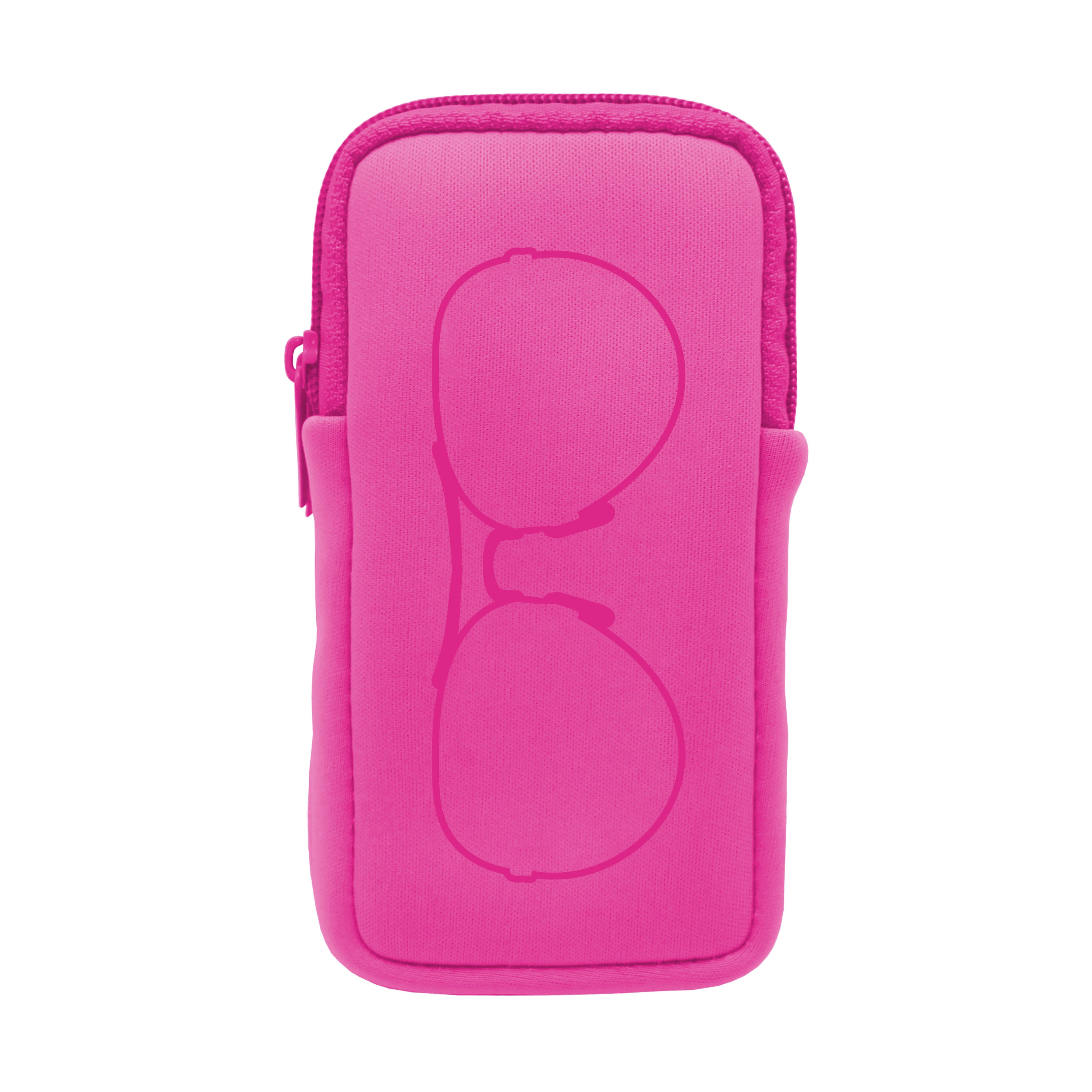 DOUBLE EYEGLASS CASE - PINK