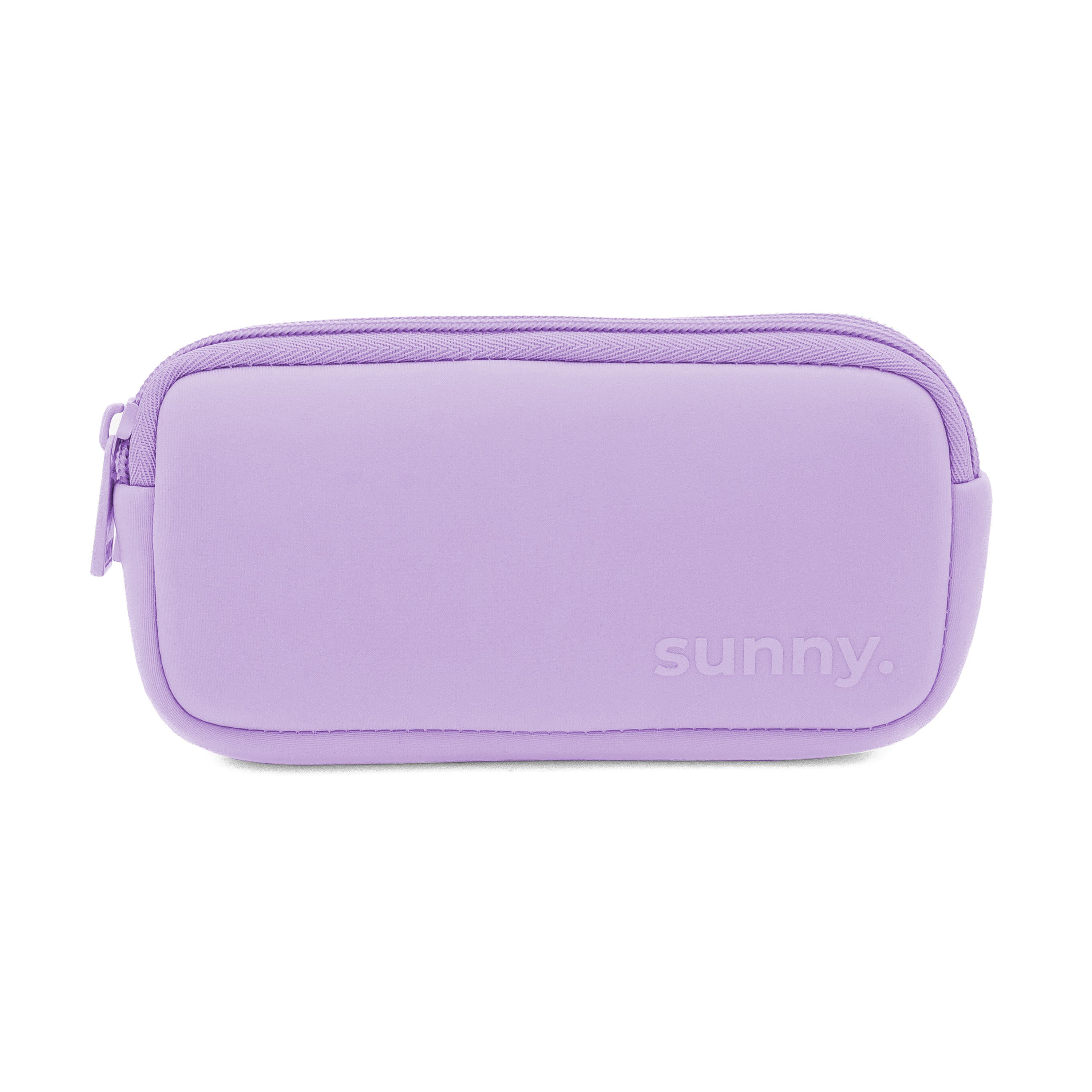purple lilac double eyeglass case