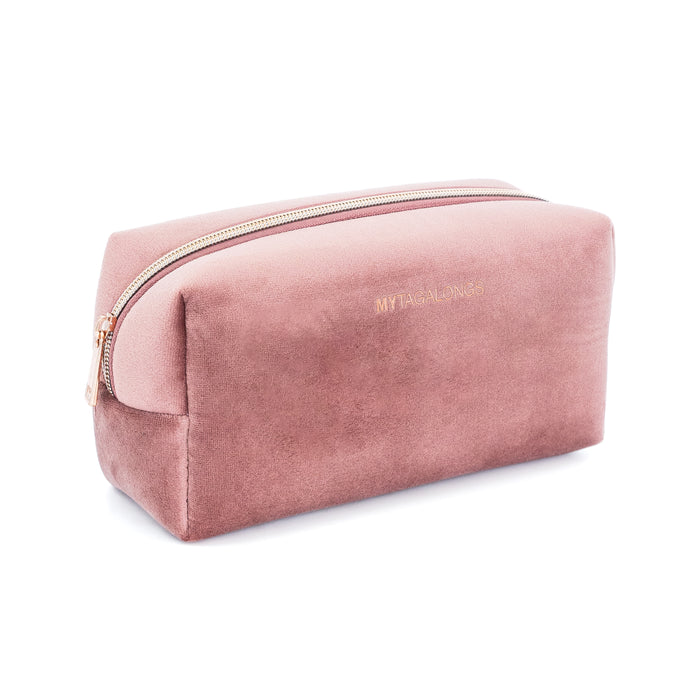 MEDIUM LOAF WITH BRUSH POUCH - VIXEN ROSE (velour finish)