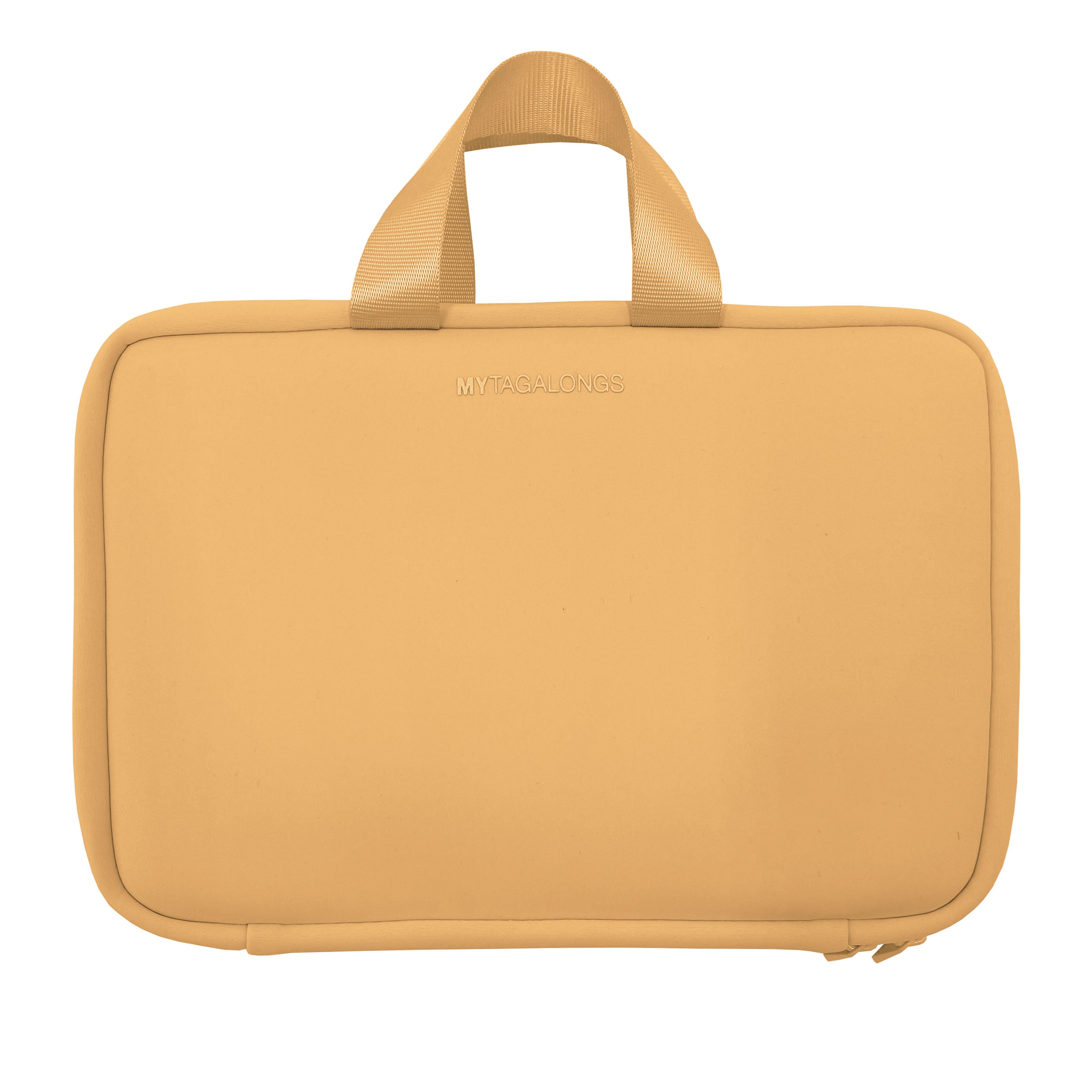 caramel hanging travel toiletry case