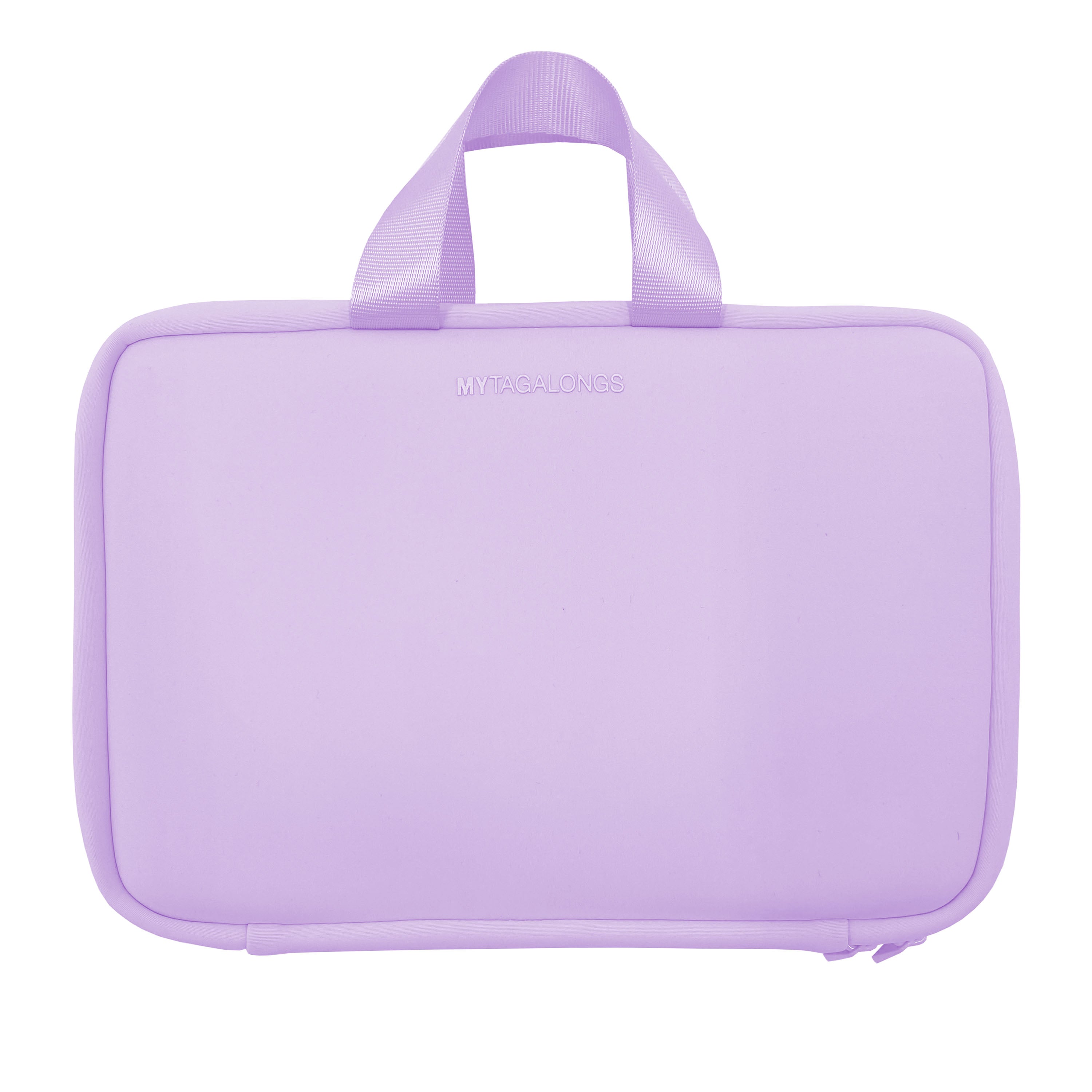purple lilac hanging travel toiletry case