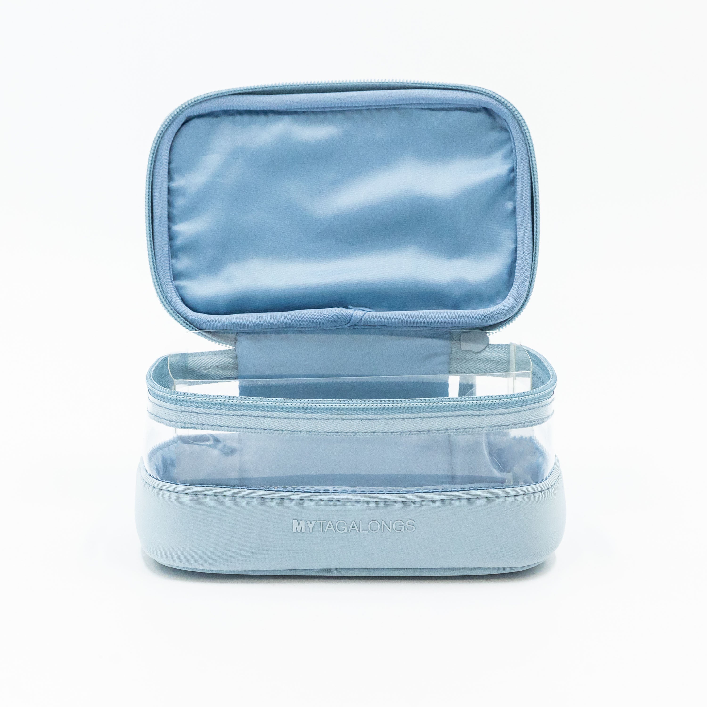 MINI CLEAR TRAIN CASE