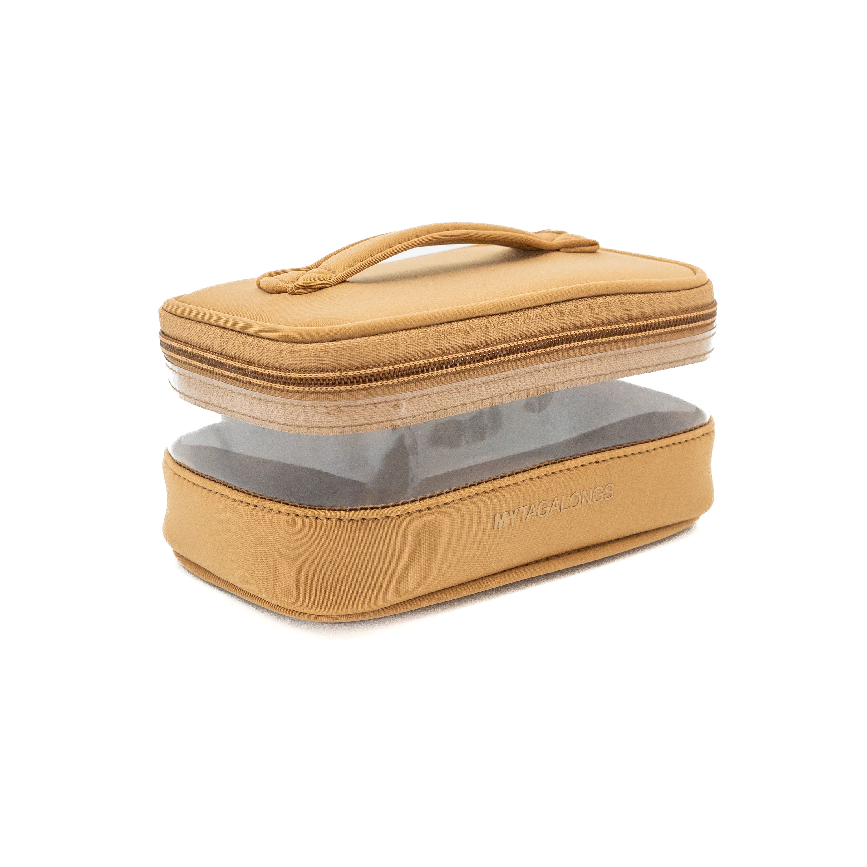 MINI CLEAR TRAIN CASE