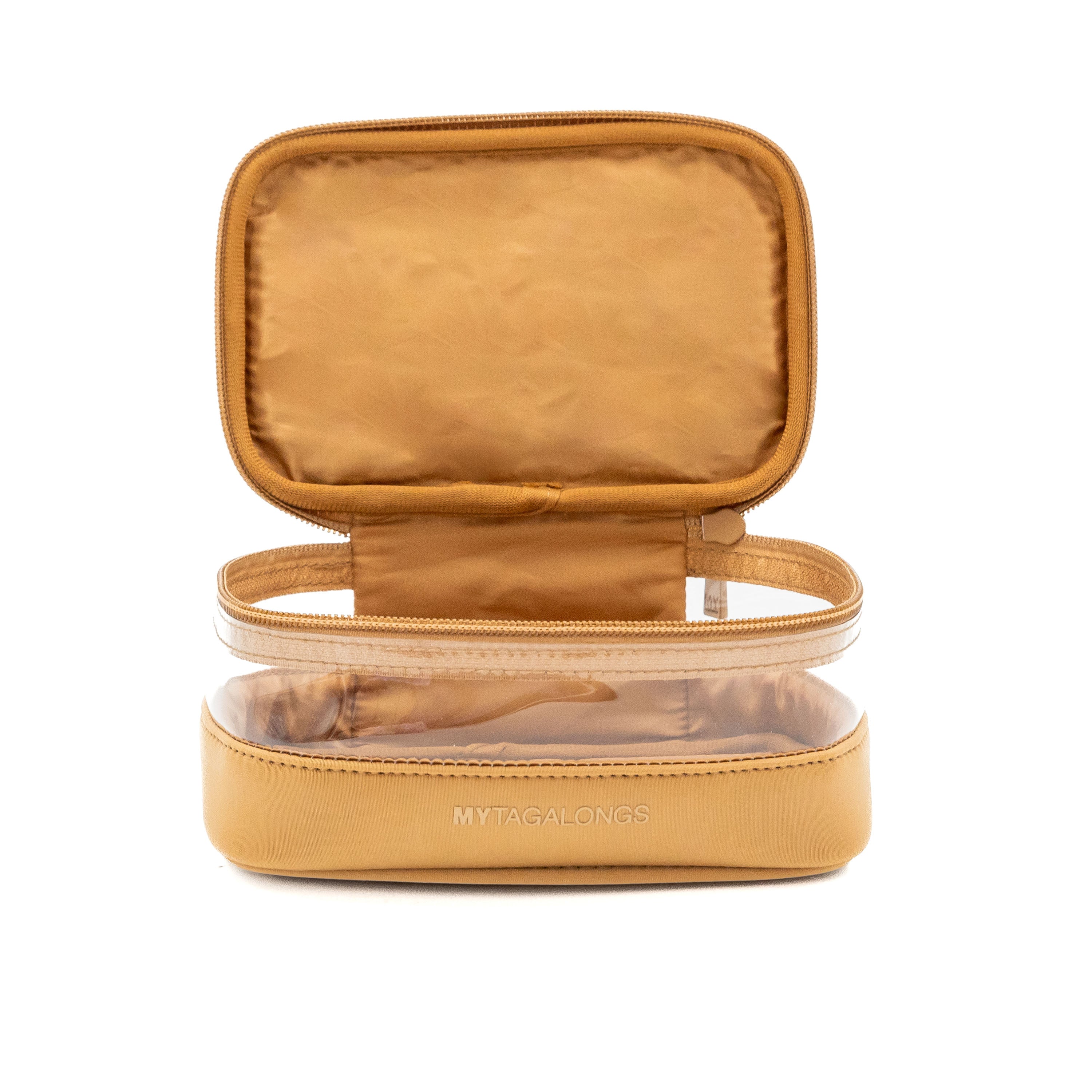 MINI CLEAR TRAIN CASE