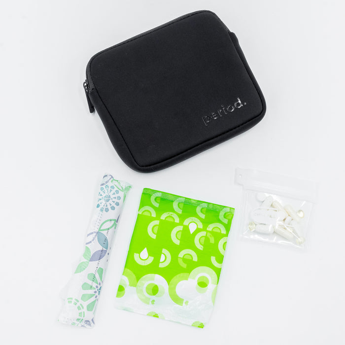 THE PERIOD POUCH -BLACK