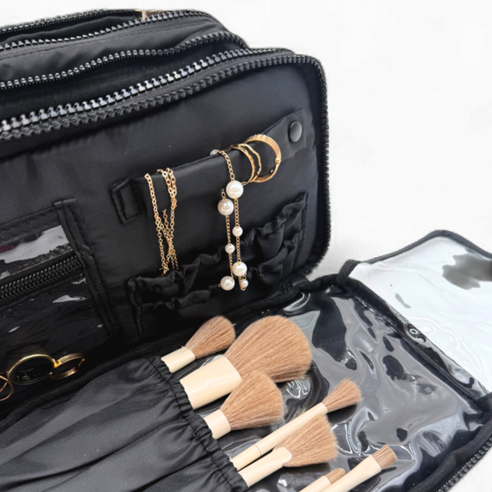 COSMETIC & JEWELRY MULTIUSE POUCH
