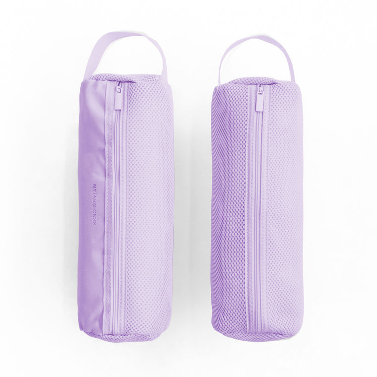 SET OF 2 SUITCASE MAXIMIZERS-ORCHID