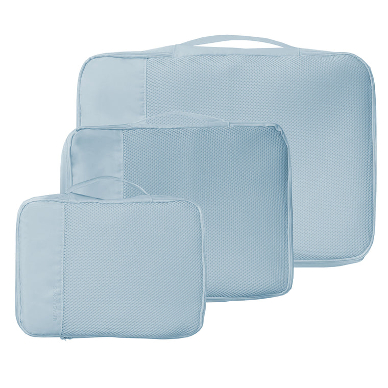 SET OF 3 PACKING PODS- ARCTIC ICE