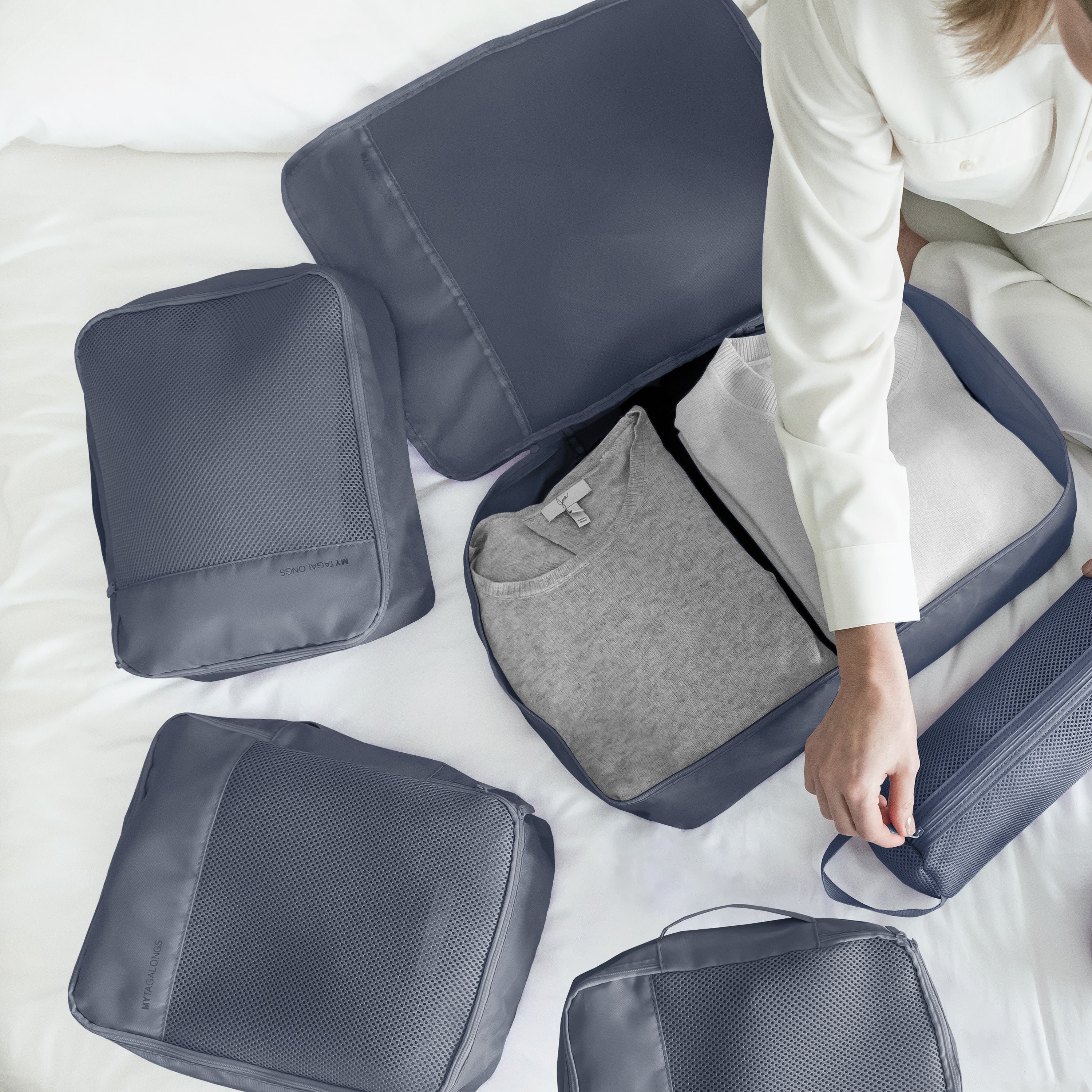 SET OF 8 PACKING PODS