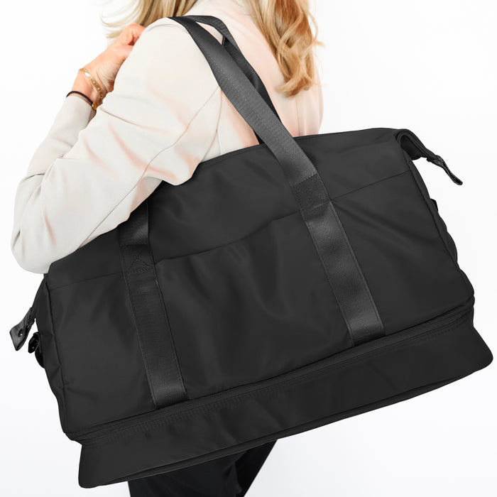 THE TORONTO DUFFLE - BLACK