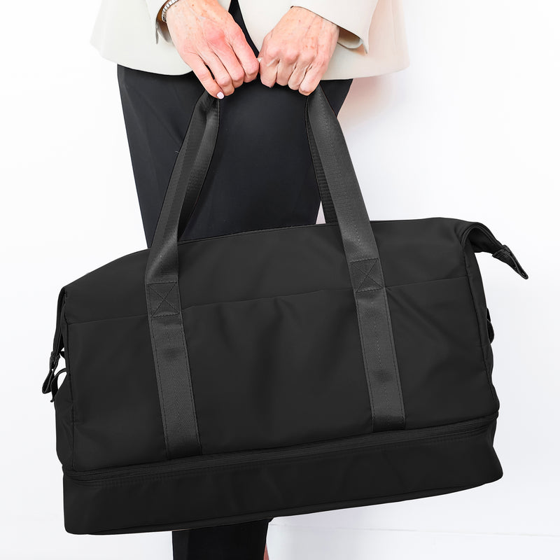 THE TORONTO DUFFLE - BLACK