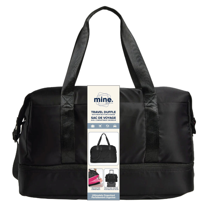 THE TORONTO DUFFLE - BLACK