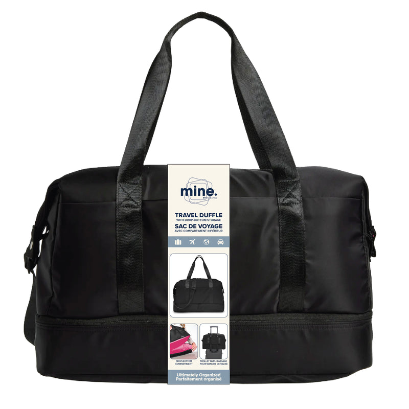 THE TORONTO DUFFLE - BLACK