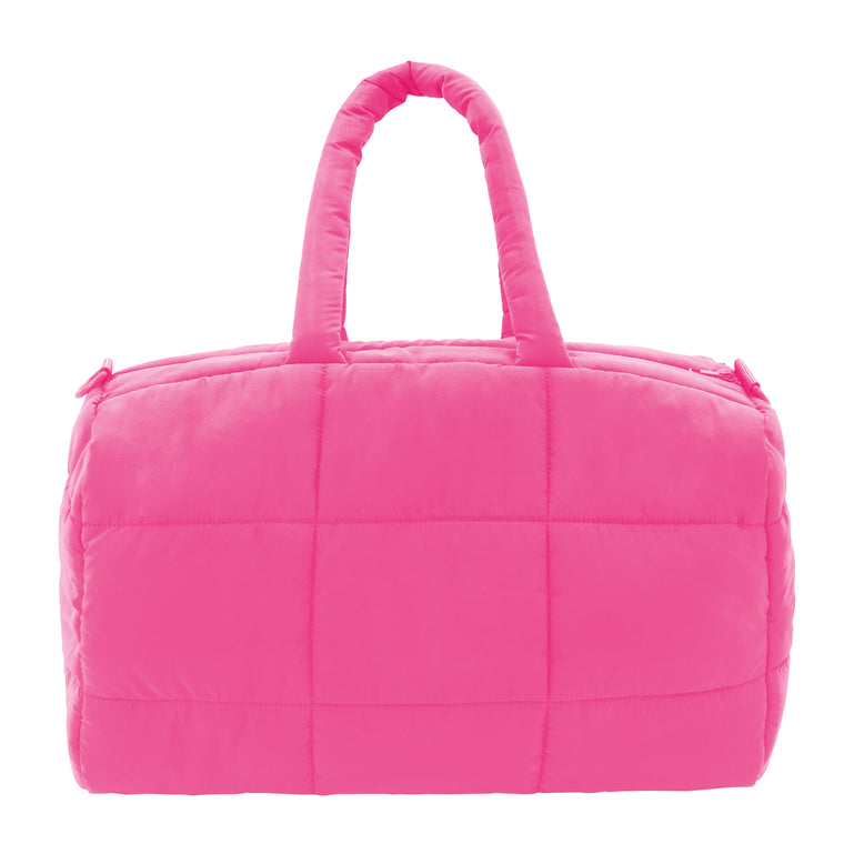 THE CLOUD DUFFLE - NEON PINK