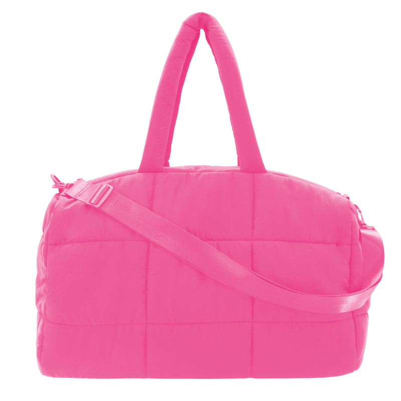 THE CLOUD DUFFLE - NEON PINK