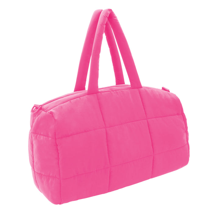 THE CLOUD DUFFLE - NEON PINK